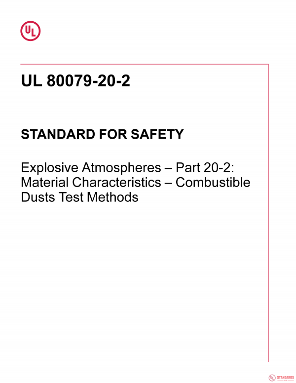 UL 80079-20-2 PDF UL 80079-20-2 PDF